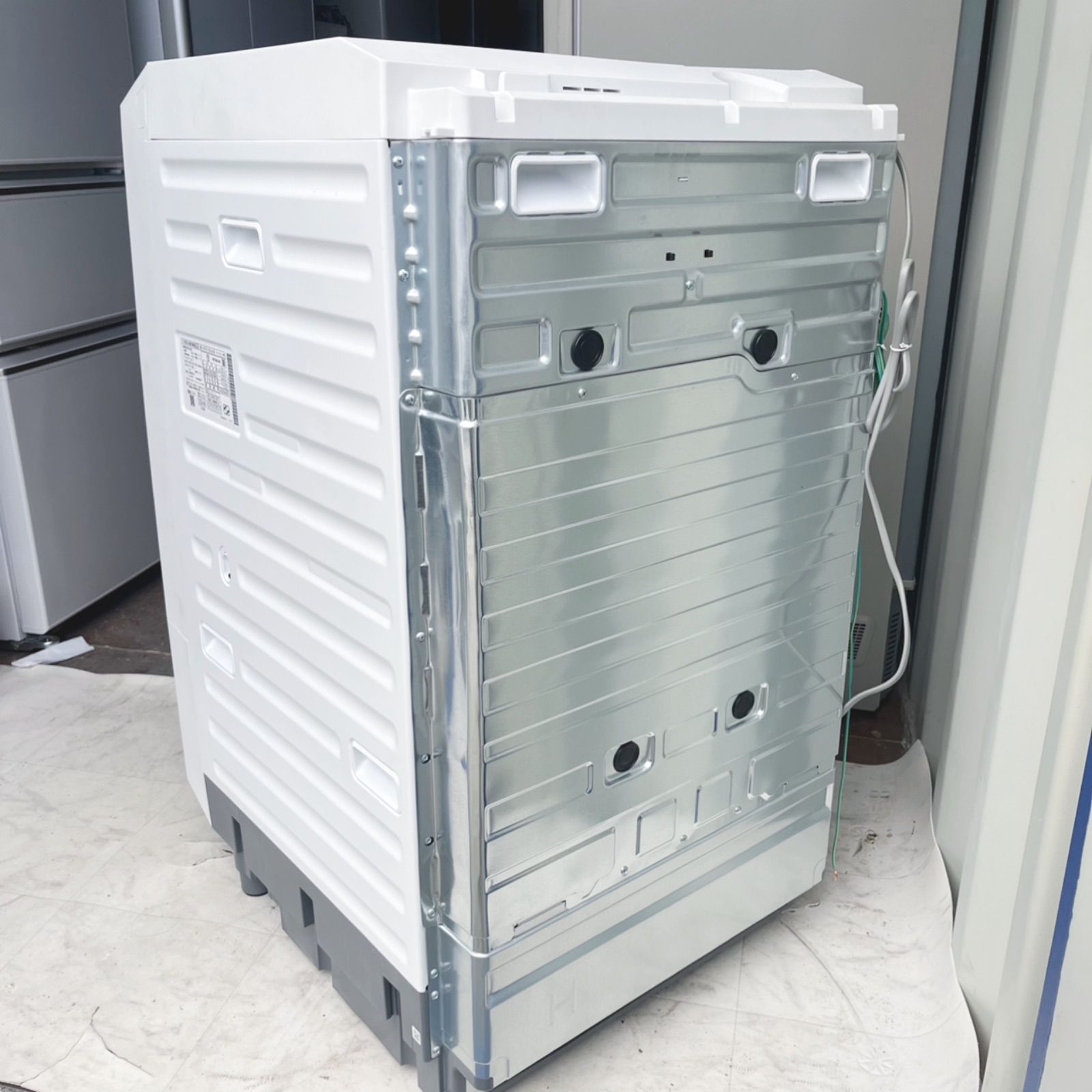 取付無料！日立最上位モデル洗剤自動投入熱乾燥搭載ドラム式洗濯機！