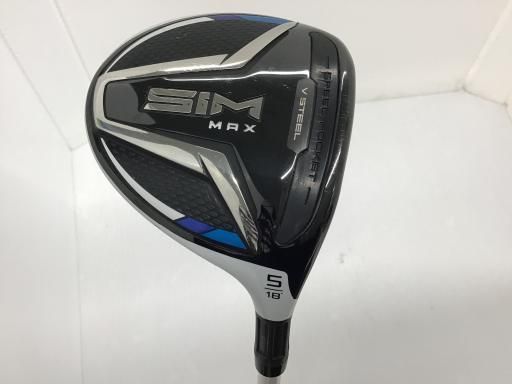 TaylorMade - SIM MAX フェアウェイウッド 5W TENSEI BLUE S TaylorMade 【USモデル】 テーラーメイド SIM2 MAX フェアウェイ