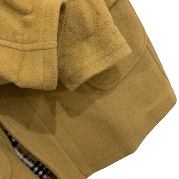 美品 Burberry バーバリー ノバチェック ウール コート キッズサイズ