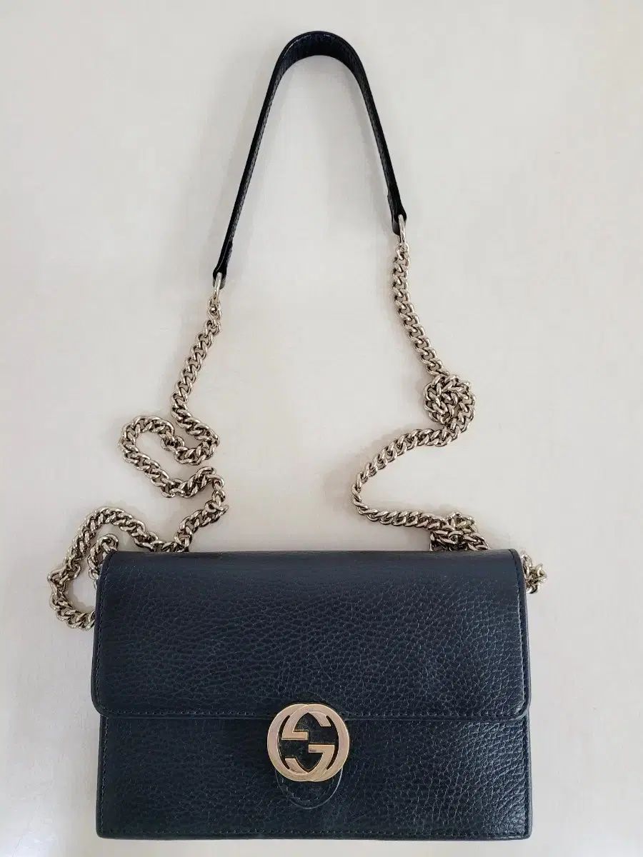 GUCCI(グッチ) インターロッキング ミニ チェーン クロスバッグ