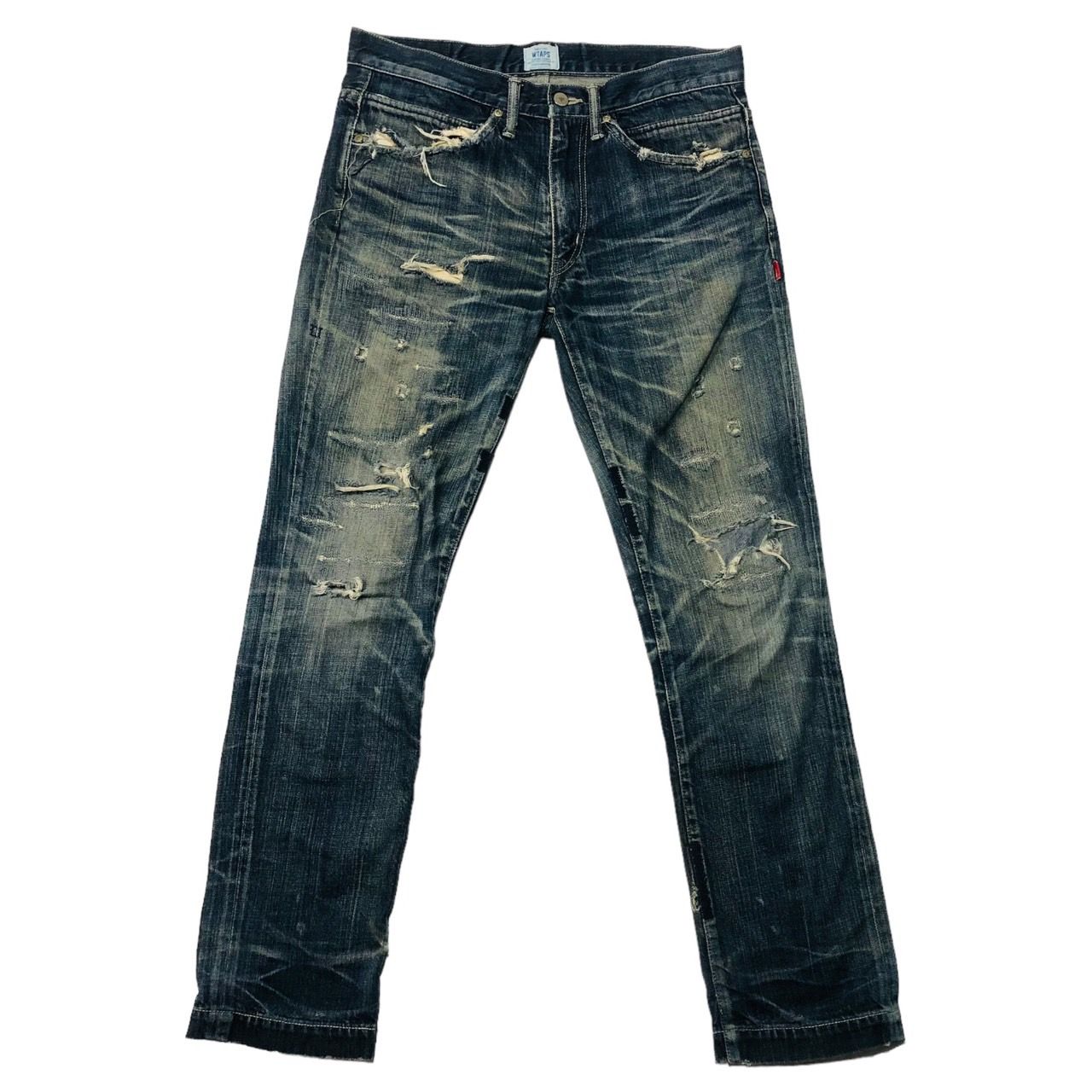 wtaps ダブルタップス BLUES VERY SKINNY TRASH デニム パンツ 【公式 