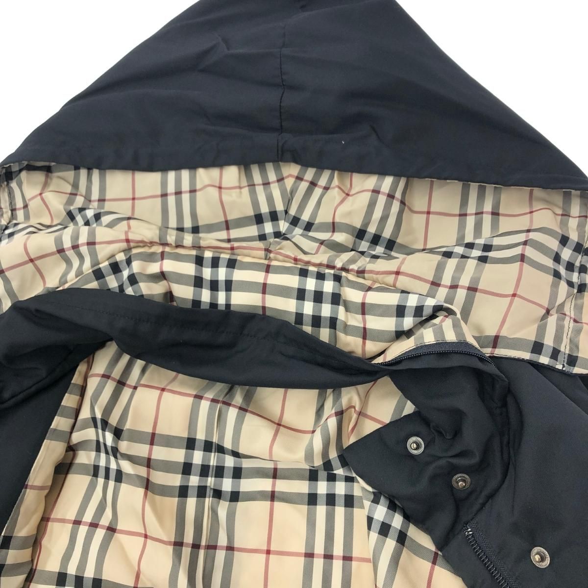 ✨美品✨バーバリー　ロンドン　ピーコート　ウール　ノバチェック　L ブラウン Burberry 】Burberry London wool short P-coat in black Nova