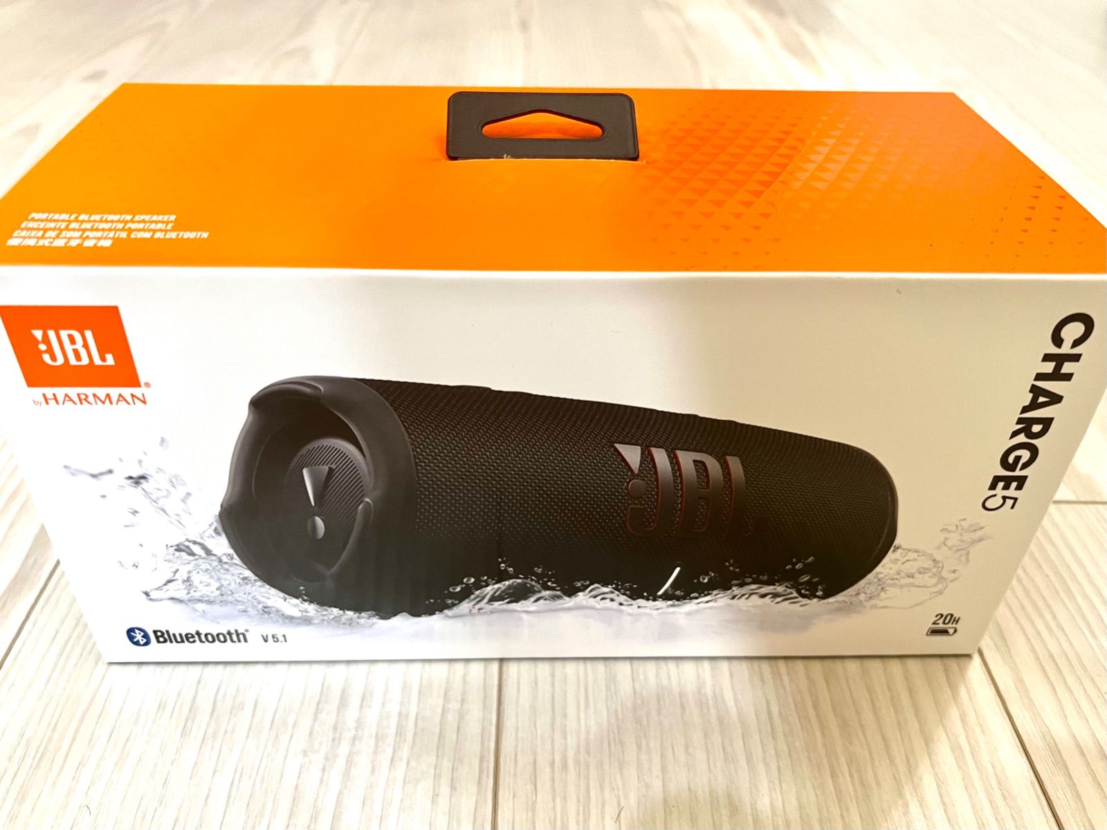 【新作人気】JBL CHARGE 5 BLACK 新品 未開封 アンプ