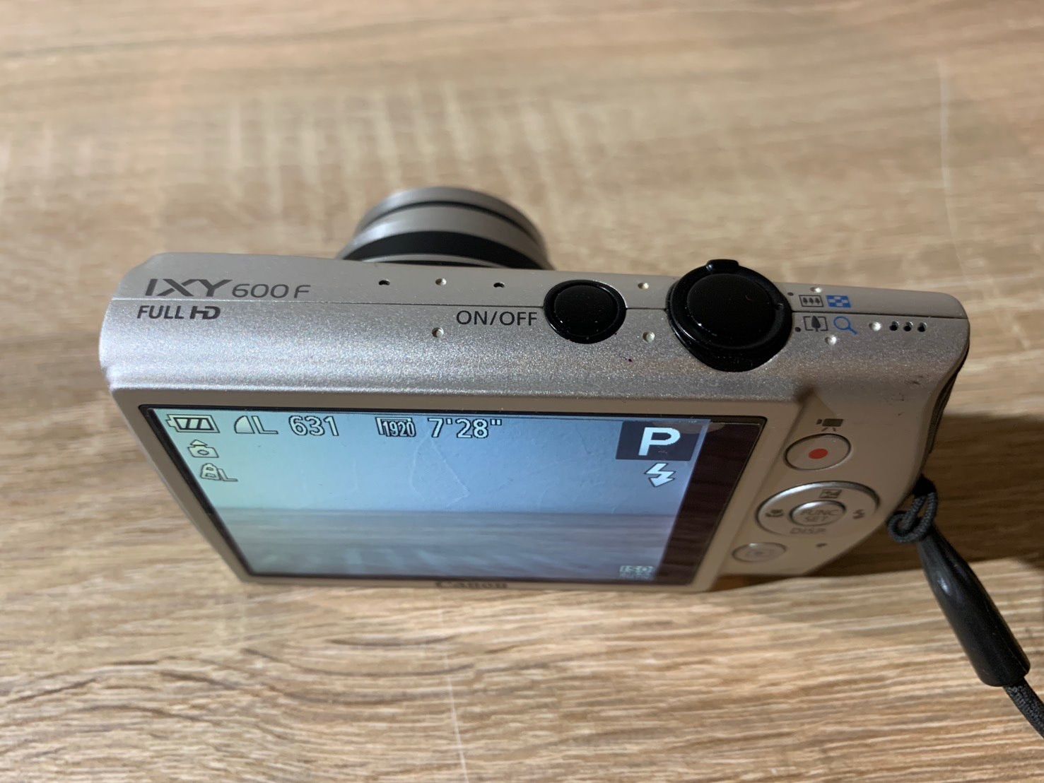 動作確認済み】Canon キヤノン デジタルカメラ IXY 600F シルバー 5988