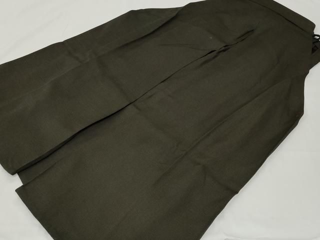 平和屋着物○男性 馬乗り袴 縞 正絹 逸品 AABA9763ck 平和屋着物○男性  