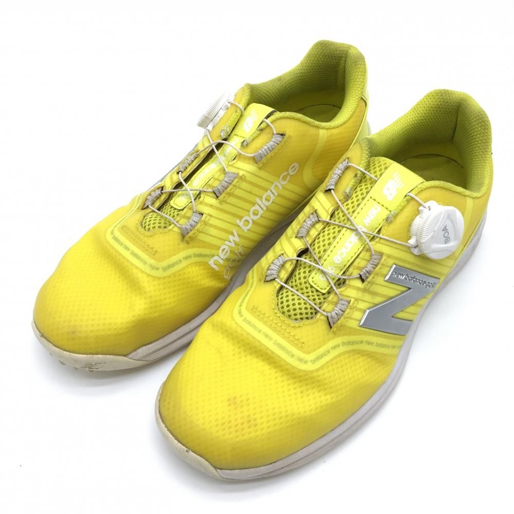 New Balance ゴルフシューズ イエロー BOA 26㎝