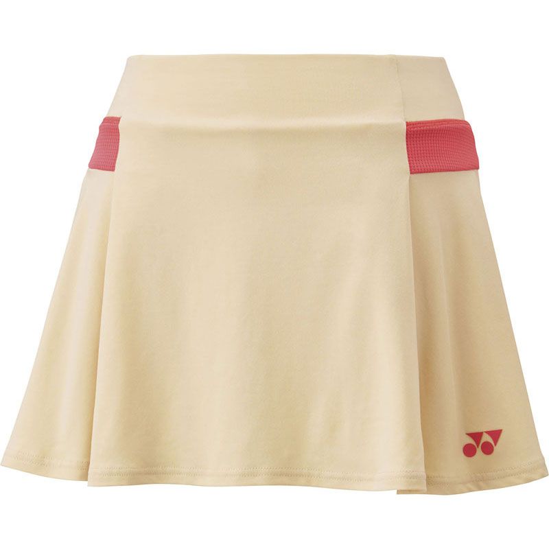 YONEX ヨネックス ウィメンズスカート インナースパッツ付 テニス スラックス スカート 26145-456 456 アイスベージュ