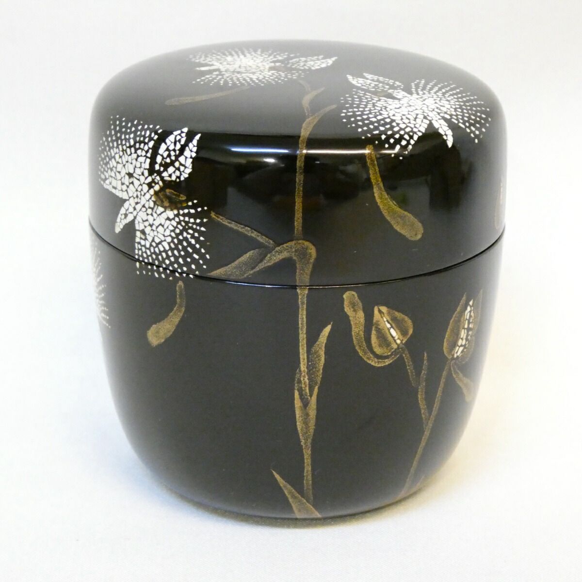 讃岐漆芸 篠原 さぎ草 大棗 鷺草 父 篠原如雪 茶道具