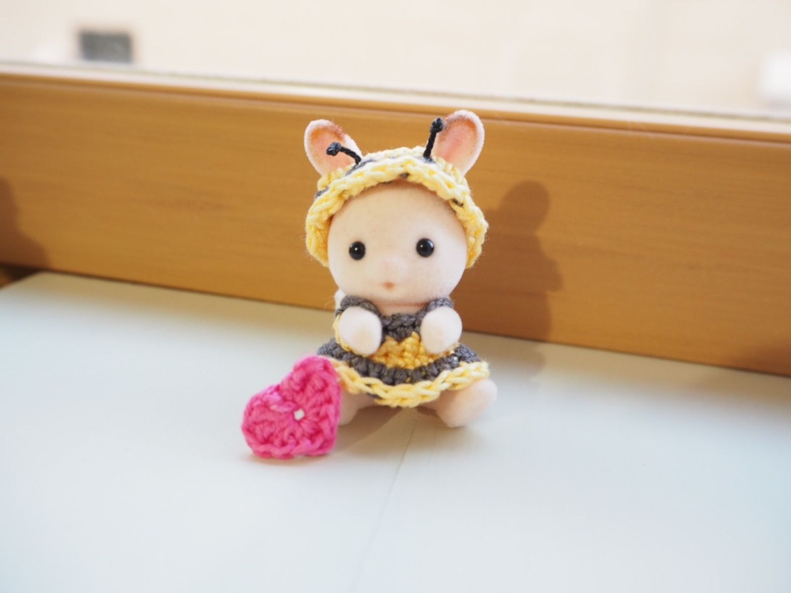 みつばち3匹セット＊シルバニア ハンドメイド服 - メルカリ