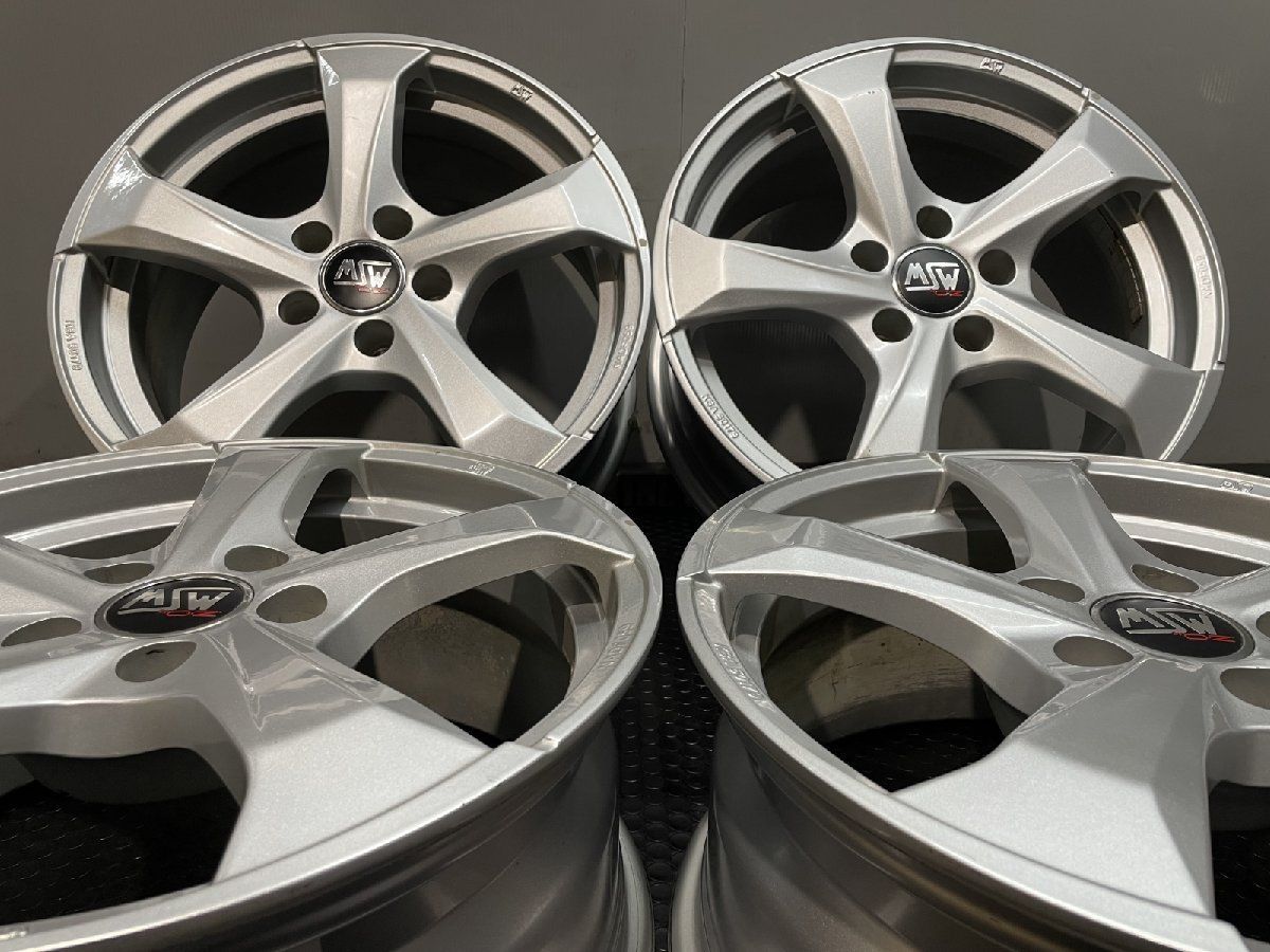 MSW 47 by O.Z Racing オズレーシング 社外ホイール 17インチ 4本 7.5J5HPCD112 35 audi A4 A4アバント等 MHG008