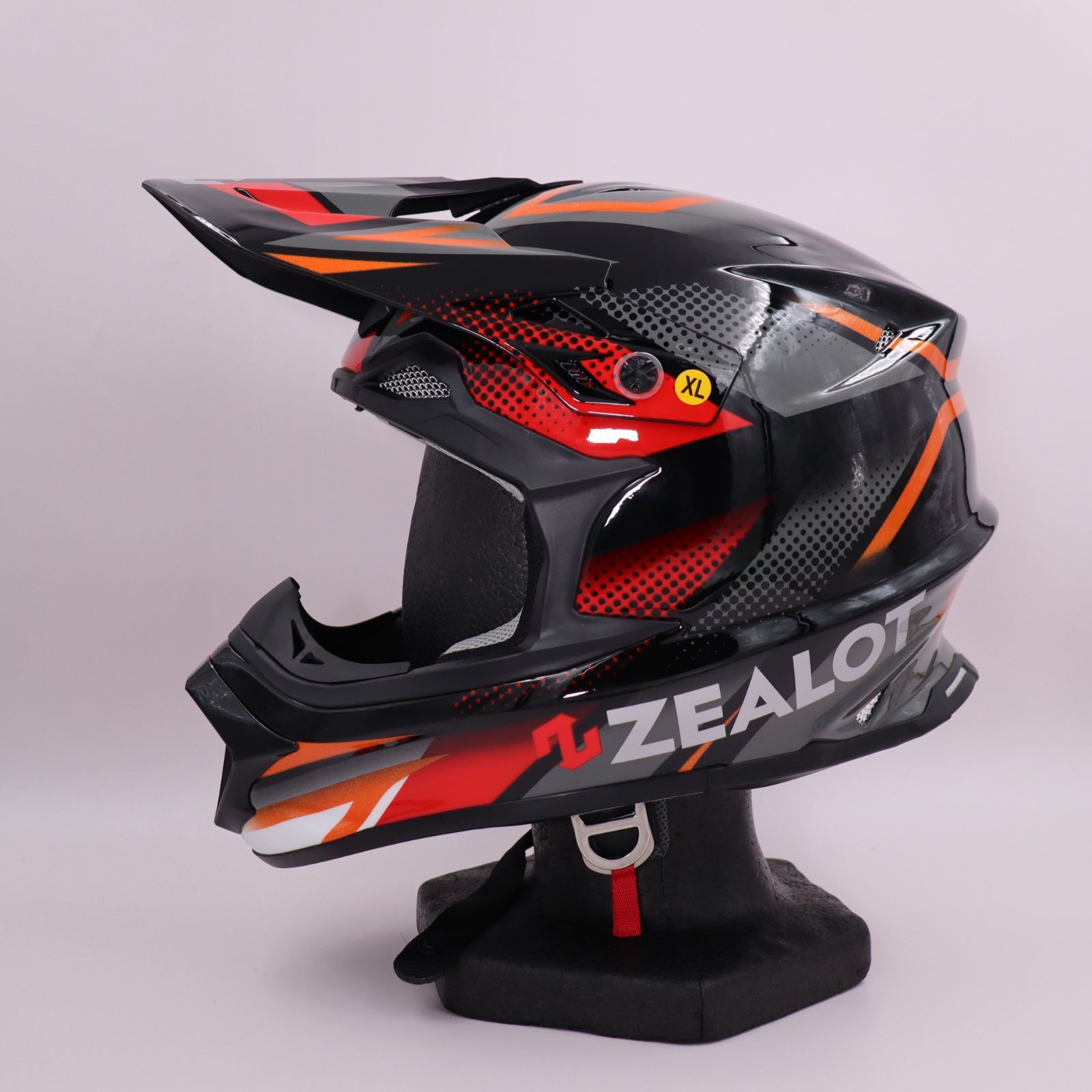 ZEALOT マッドジャンパー2 GRAPHIC BLACK/GRAY XLサイズ オフロードヘルメット - メルカリ