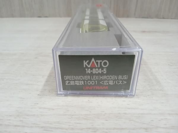 Nゲージ 動作確認済 現状品 Nゲージ KATO 14-804-5 広島電鉄 1001 ＜広電バス＞