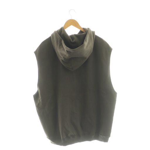 マーカウェア MARKA WARE 23SS NO-SLEEVE HUGE PARKA ノースリーブ パーカ プルオーバー 1 カーキ |CX OS