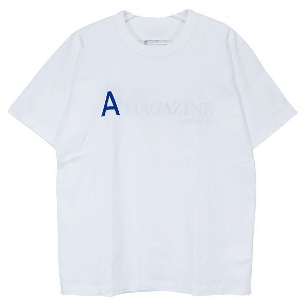 sacai サカイ A MAGAZINE CURATED BY SACAI T-SHIRT 23-0682S エー 