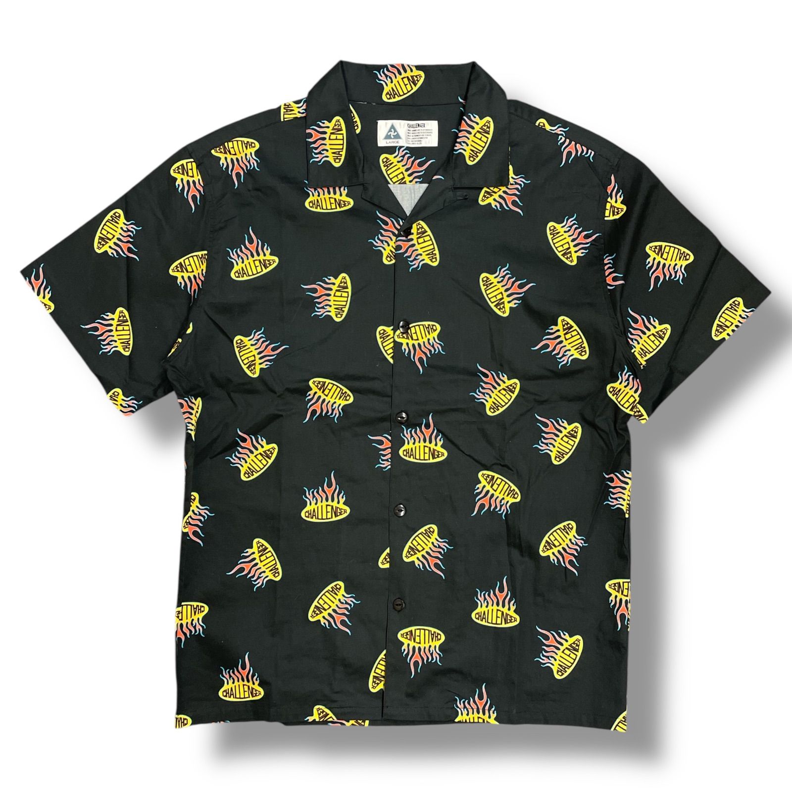 参考上代17600円 CHALLENGER 22SS S/S Fireball Shirt