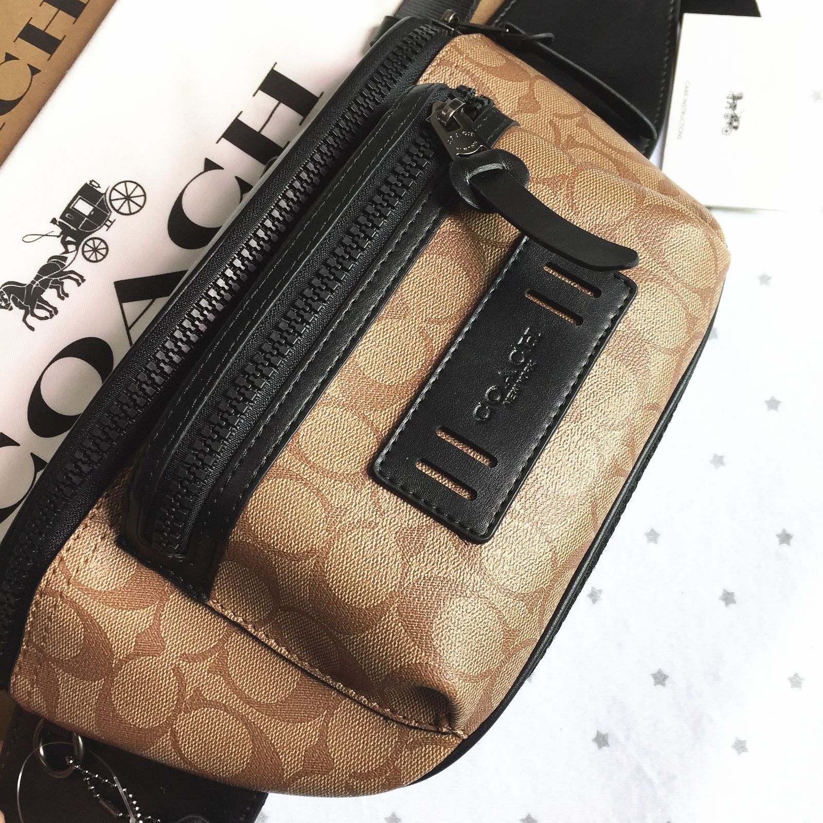 COACH＞コーチバッグ ベルトバッグ F78727 メンズ ボディーバッグ
