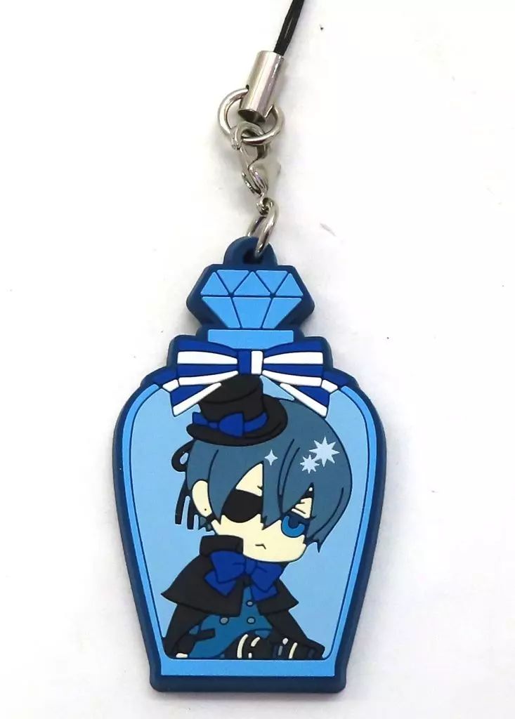 中古】ストラップ [単品] シエル・ファントムハイヴ 瓶詰めラバー