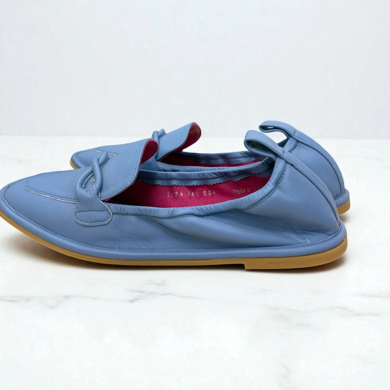 OUTLET レ バーベ フラットシューズ インポート