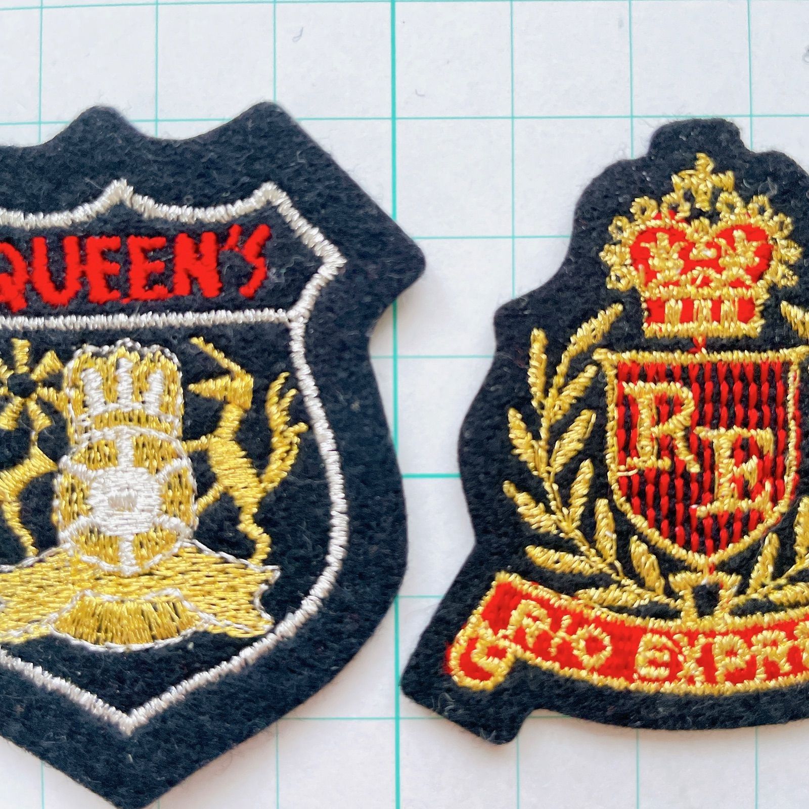 7枚セット ワッペン ビンテージ 昭和レトロ 女の子 男の子 かっこいい