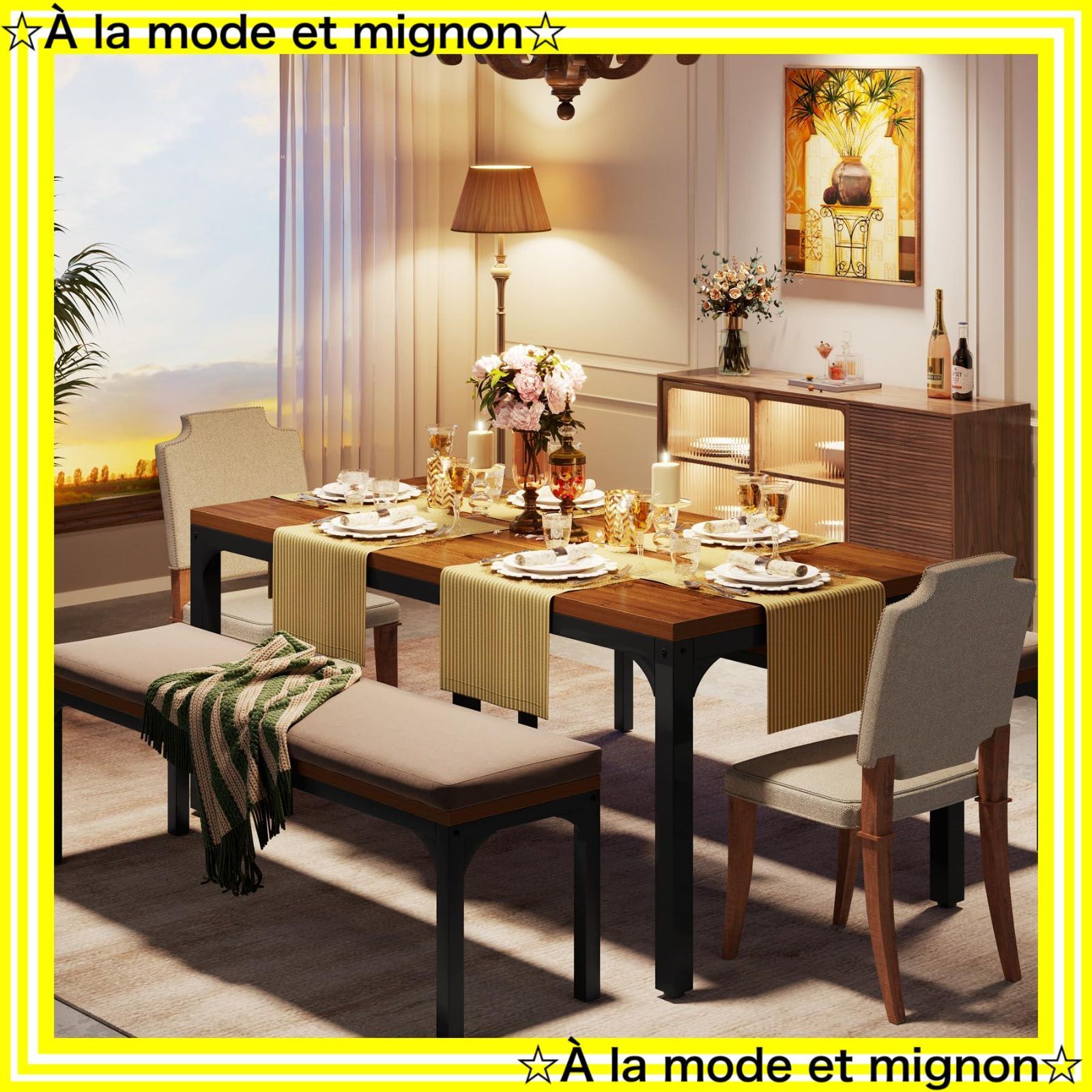 スピード発送】3点セット 4人用 食卓 テーブル ダイニングテーブル  