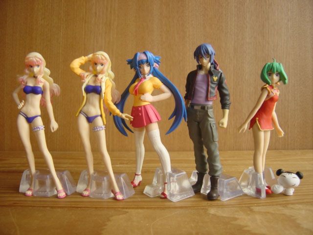 ♯FOt20OBマクロスFフロンティアキャラコレ。フルコンプ全5種 ♯FOt20OBマクロスFフロンティアキャラコレ。フルコンプ全5種