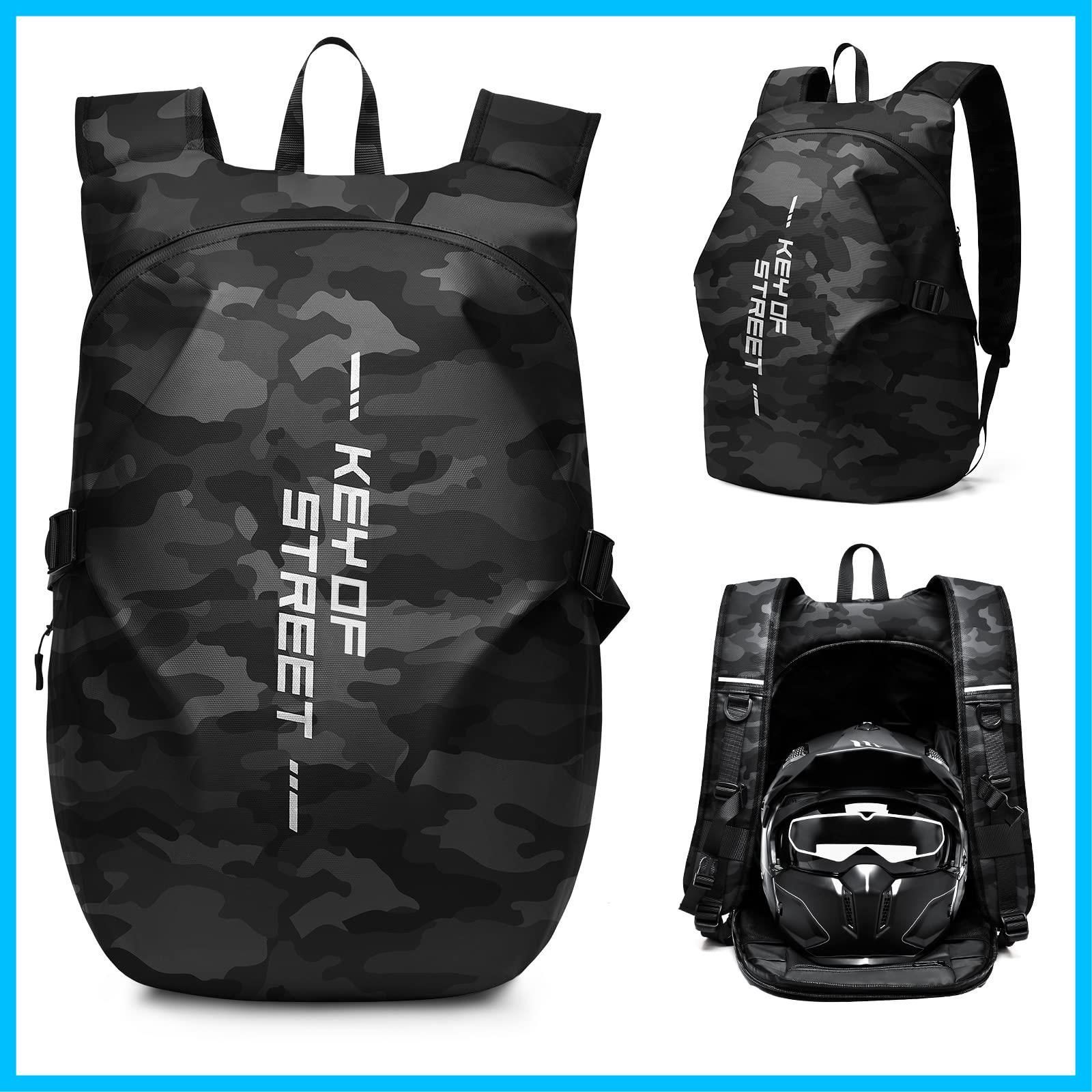 【新着商品】[SEAFEW] ヘルメットバッグ メンズ バイクリュック 防水 バックパック ヘルメットケース リュック 大容量トラベルバッグ サイクリング 登山 スポーツ 自転車 多機能 キャンプ リ