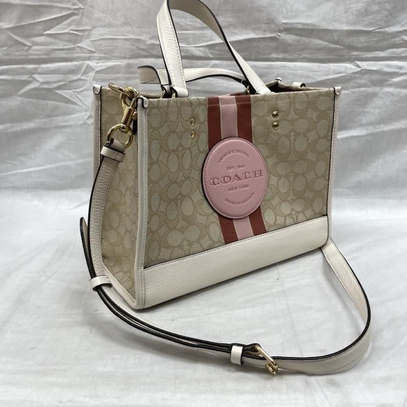COACH コーチ ショルダーバッグ D2179-4113 BEG 総柄 2way