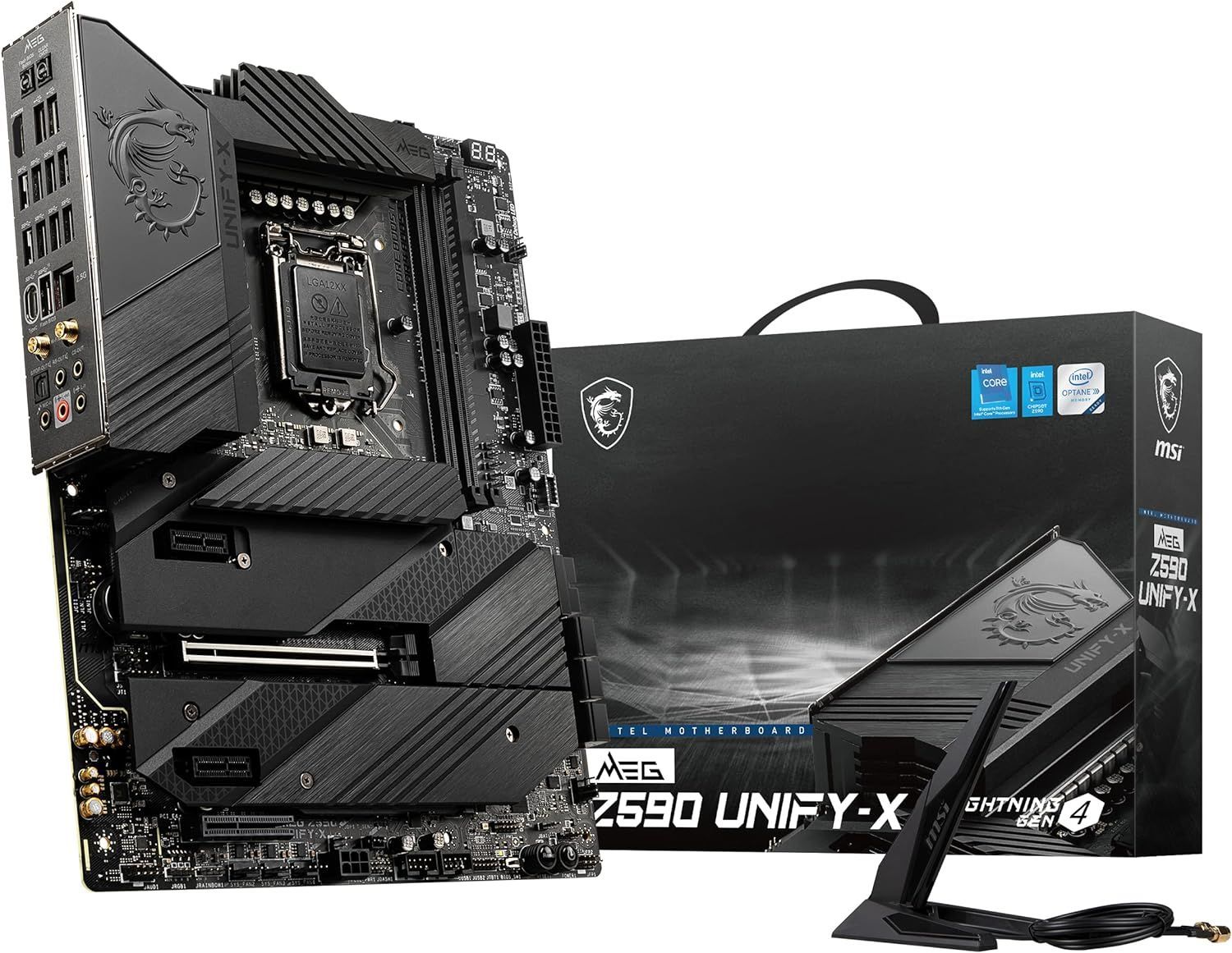 美品】 MSI MEG Z590 UNIFY-X ゲーミングマザーボード A0604