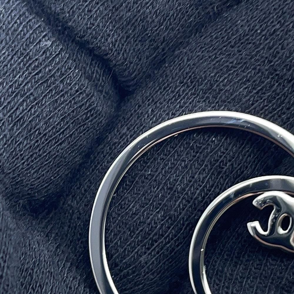 シャネル ネックレス ラインストーン 三日月 ココマーク B17 K CHANEL  