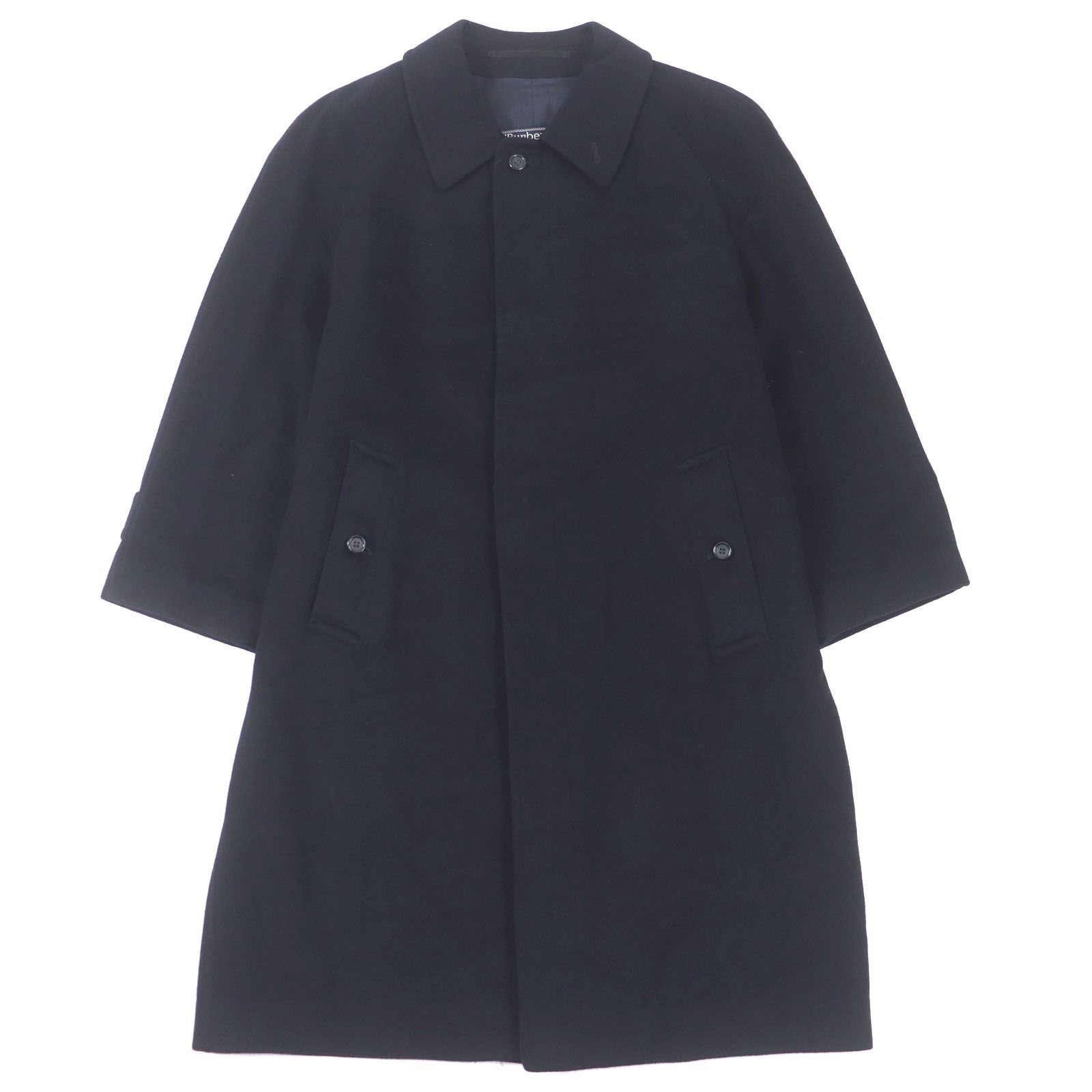 良品▽Burberrys バーバリー ヴィンテージ カシミヤ100% 比翼