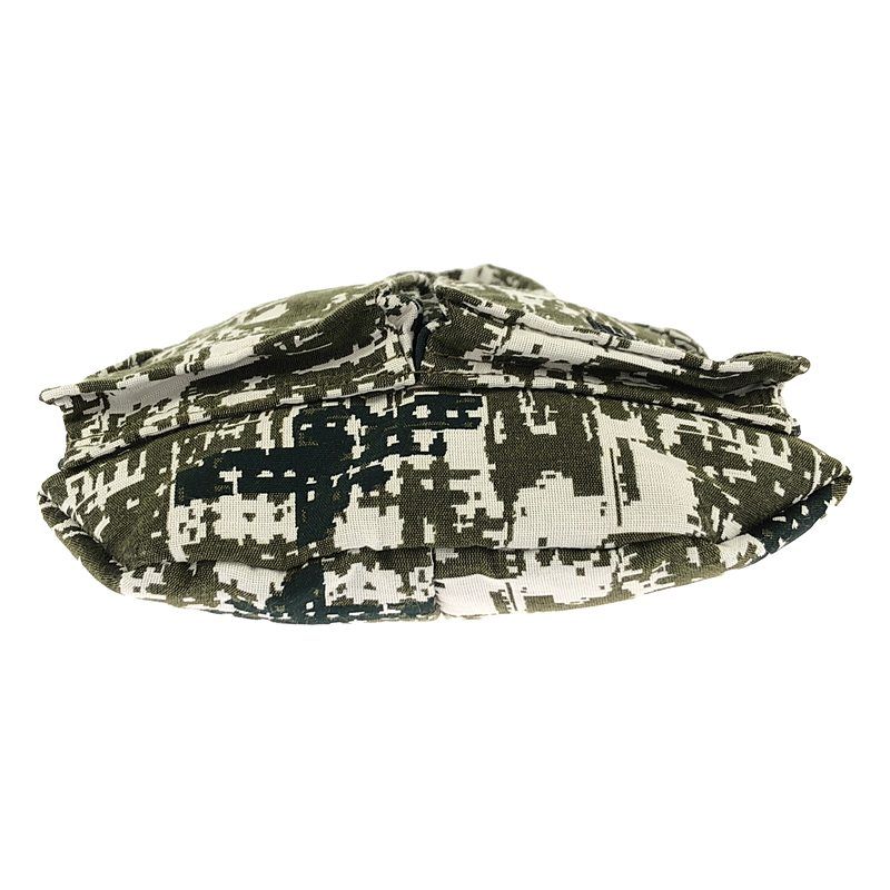 【美品】  PORTER / ポーター | × WhiteMountaineering mini helmet bag  ショルダーバッグ | カーキ | メンズ 美品】 PORTER / ポーター | × WhiteMountaineering mini helmet bag