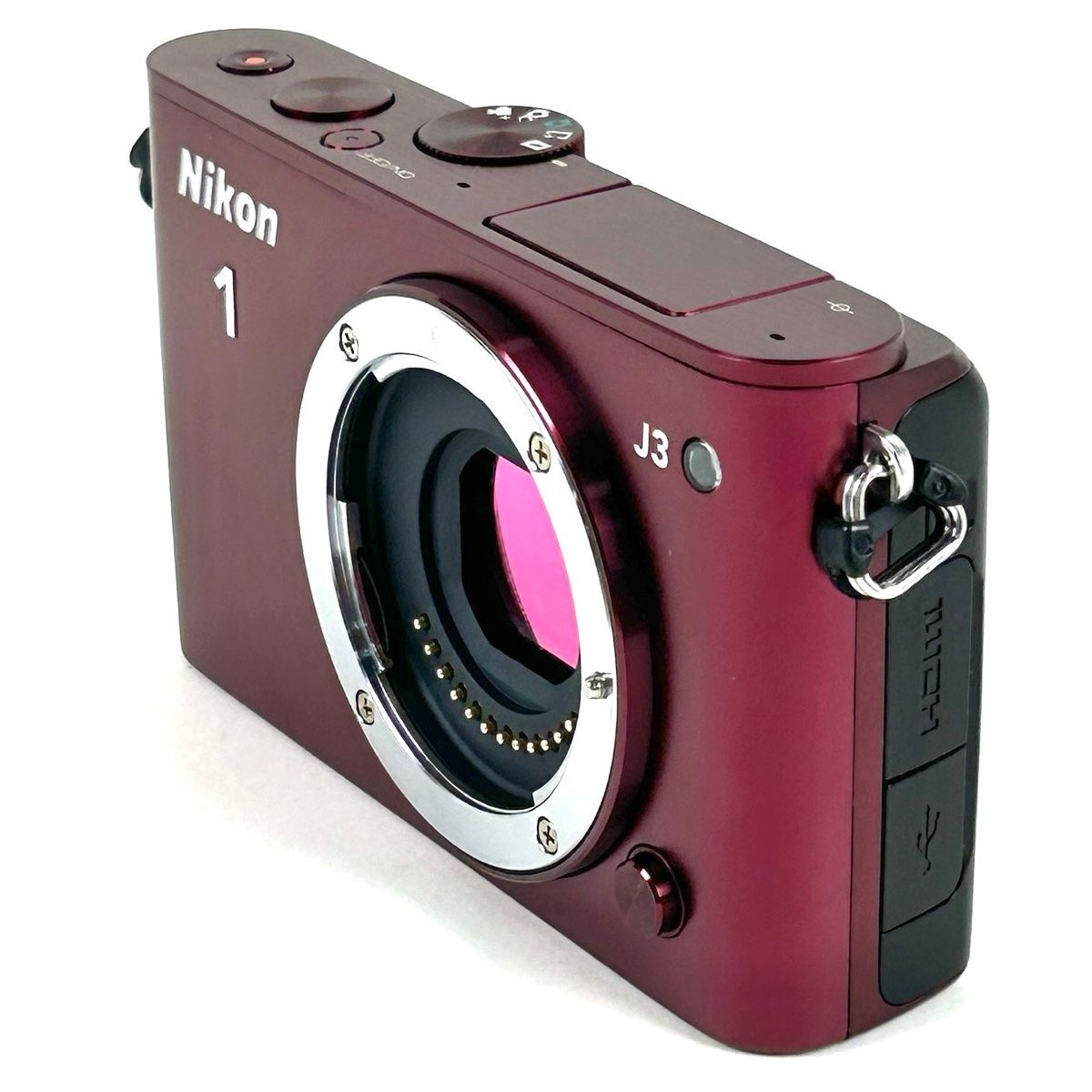 Nikon 1 J3 レッド 本体と付属品 ニコン、ミラーレス一眼「Nikon 1 J3」「Nikon 1 S1」を2/7に発売