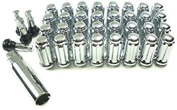 【中古】【輸入品・未使用】West Coast Accessories W5814ST 14 mm x 1.5インチ スプライン クローズドエンド トラックホイールラグナット 取り付けキット - 8ラグ