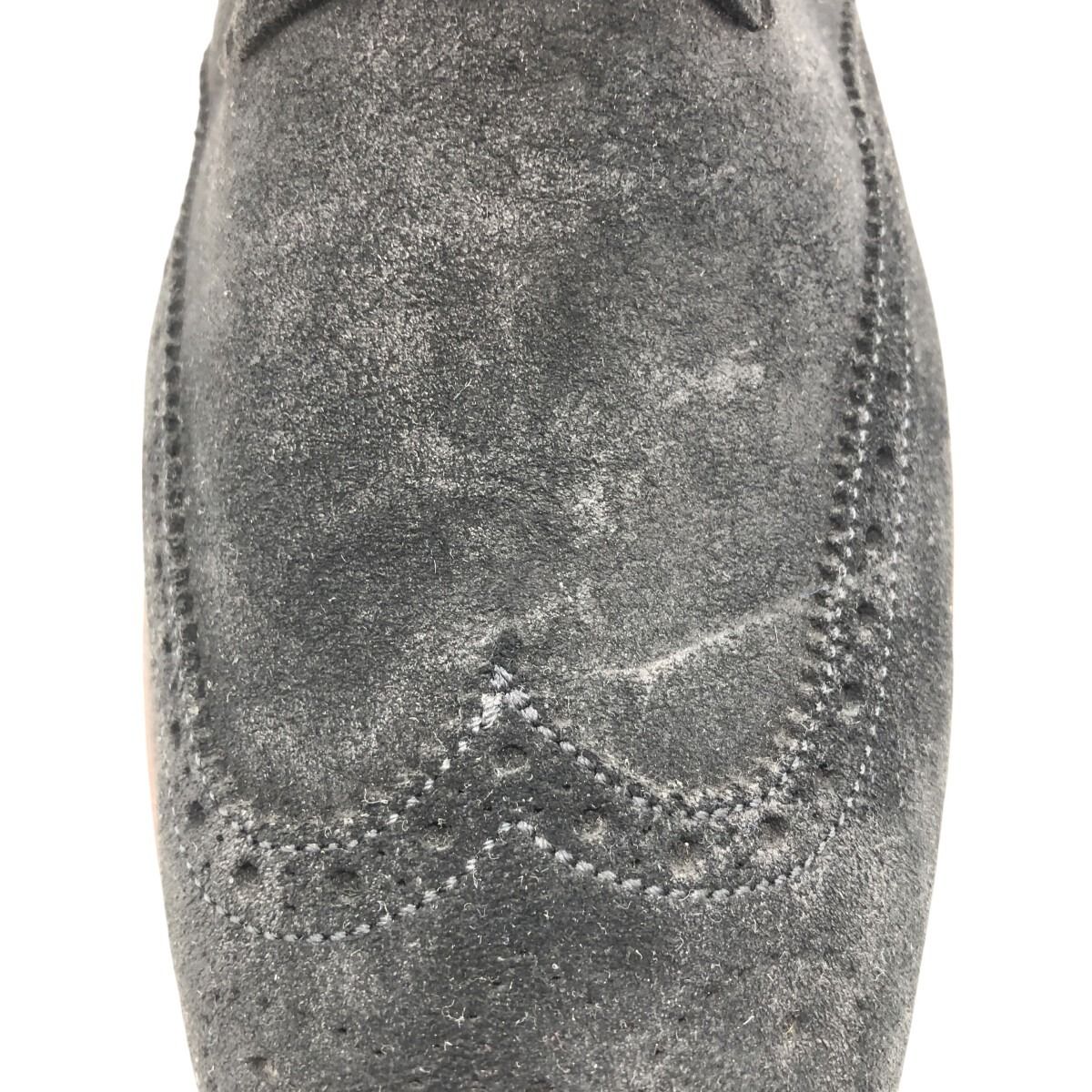 ウイングチップ タッセルローファー