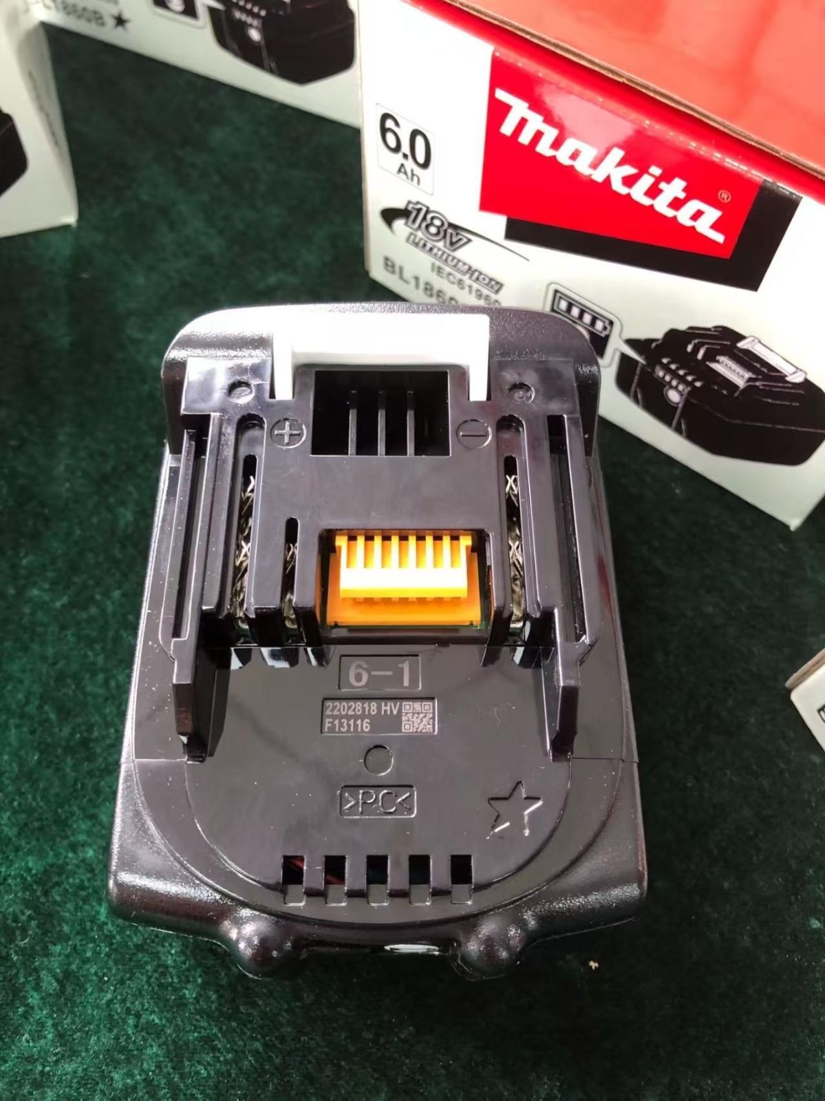 Makita 18V 新品・日本製 BL1860B マキタ 純正バッテリー6Ah