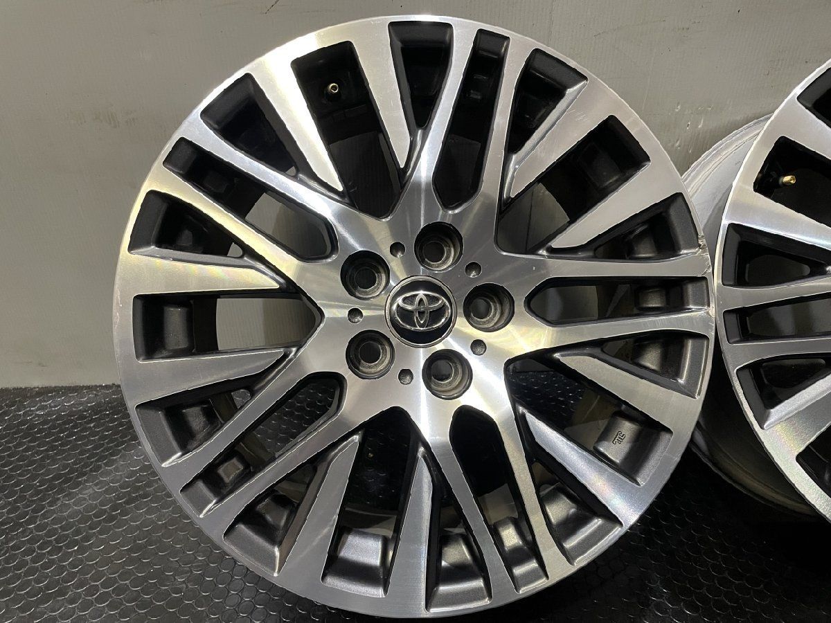 TOYOTA トヨタ 30アルファード/ヴェルファイア 純正ホイール 18インチ 4本 7.5J5HPCD114.3+45 切削加工　(VHC376) クレジットカード QR決済可能 TOYOTA トヨタ 30アルファード/ヴェルファイア 純正ホイール 18インチ