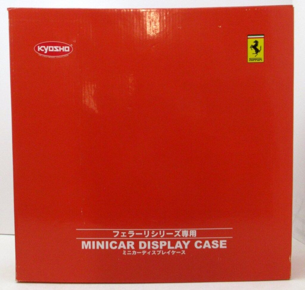 京商 木製ディスプレイケース 2個 ミニカー14台 まとめ売り 京商 木製