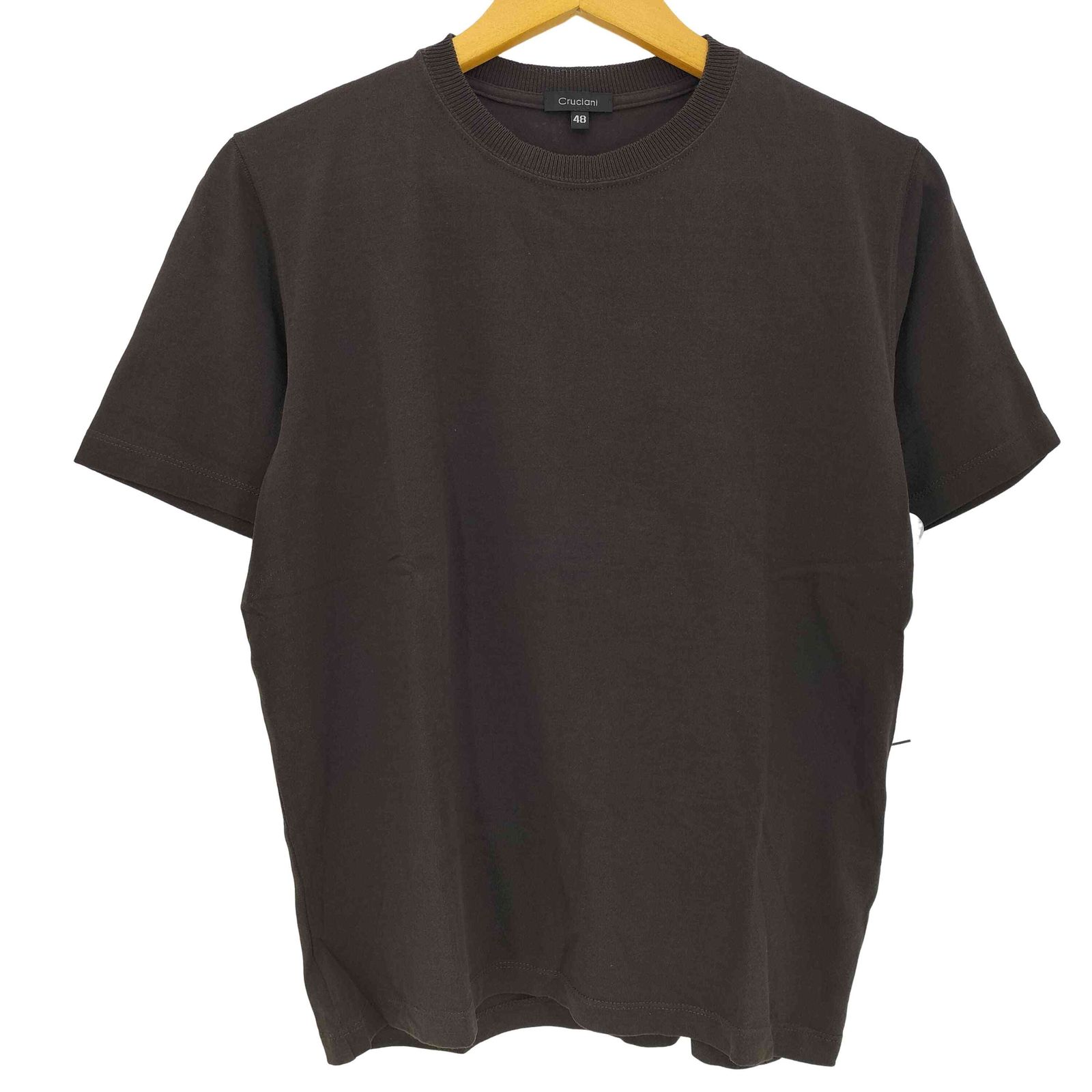 クルチアーニ／ニットTシャツ／ブラック／48 Cruciani (クルチアーニ) Knit T-shirt (ニット Tシャツ) 27