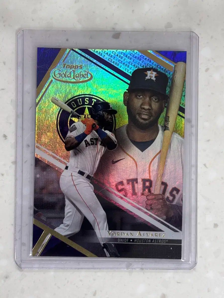 【雷市場（ポンジャン）商品韓国直送】 2021 TOPPS トップス ゴールド MLB ヒューストン ヨルダン人 アルバレス 99 限定