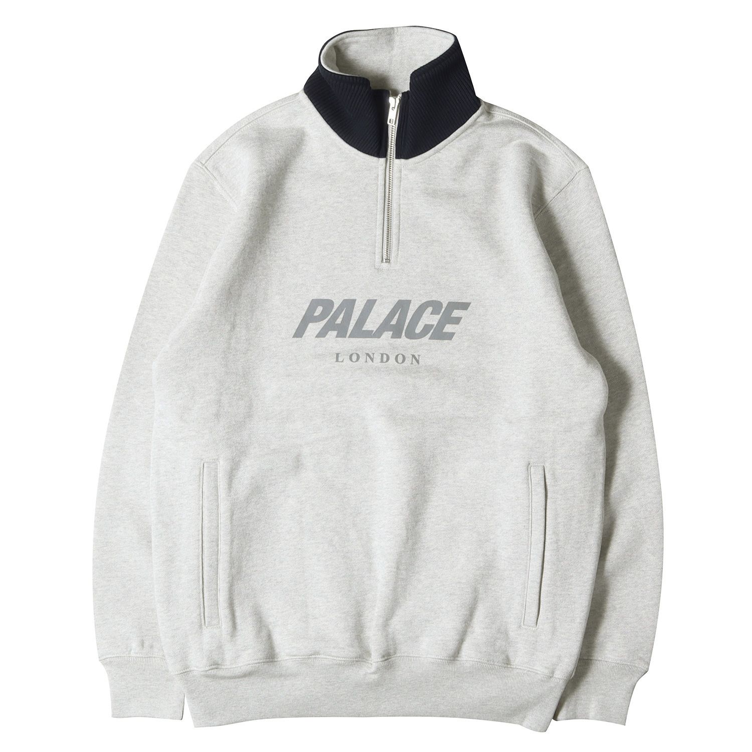 新品 PALACE パレス スウェット ハイネック ハーフジップ スウェット 