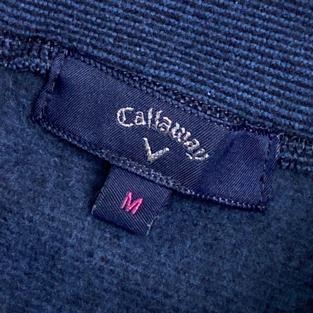 サイズ：M CALLAWAY キャロウェイ 裏起毛 ハイネック 長袖T