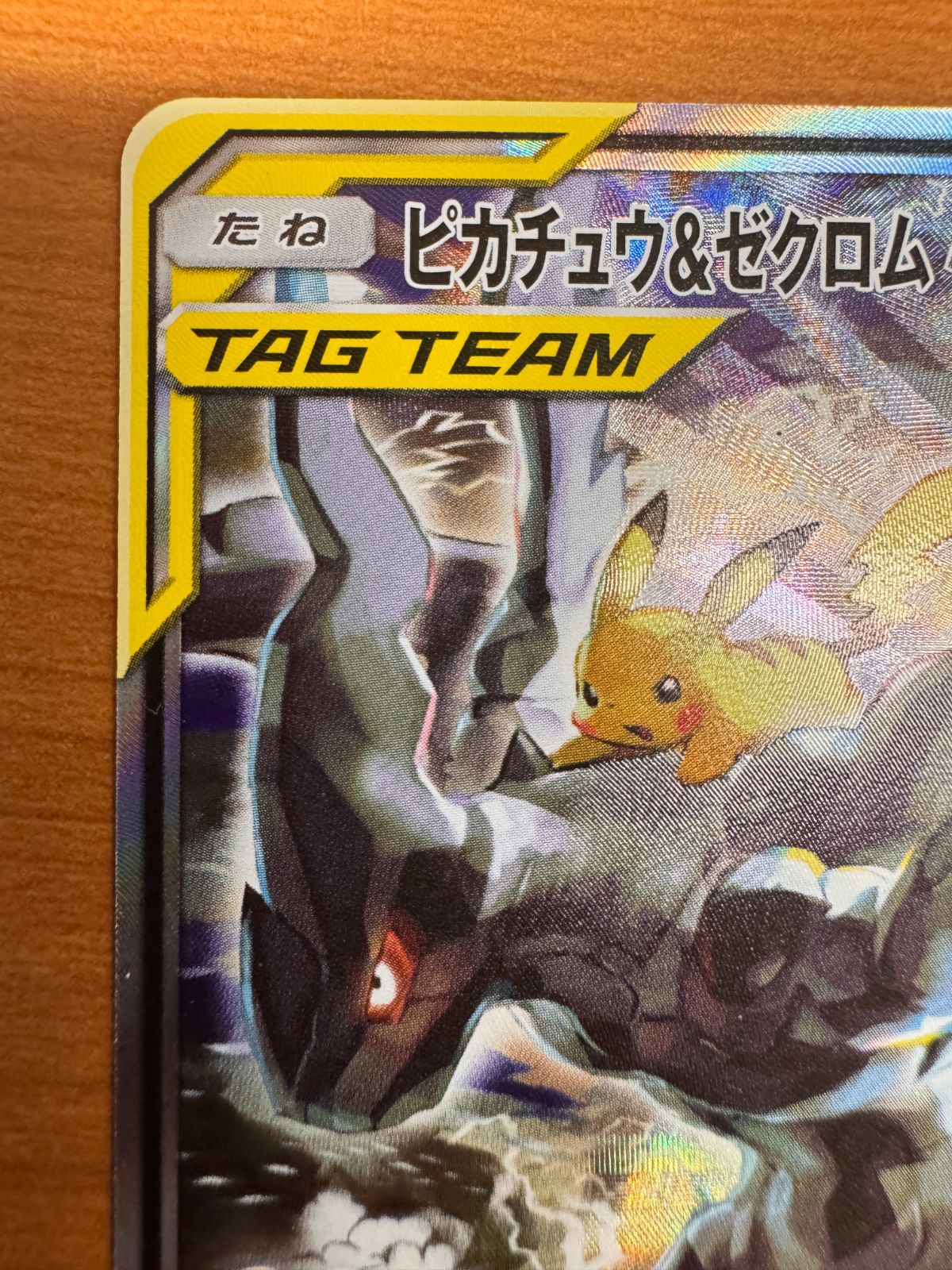 ピカチュウ＆ゼクロム GX SR SA スペシャルアート TAG TEAM タッグ 