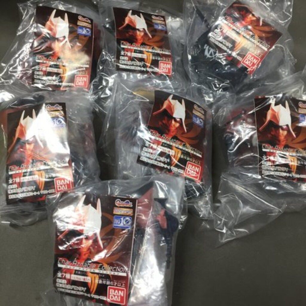 バンダイ シャア・アズナブルコレクション 機動戦士ガンダム 全7種セット キドウセンシガンダムファースト