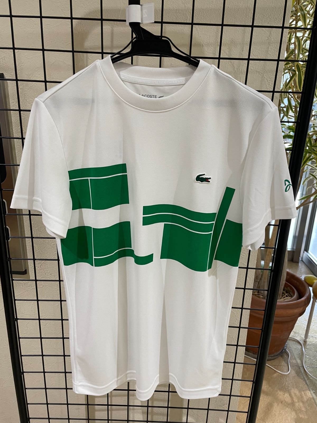 ラコステTシャーツ LACOSTE クリアランスセール ラコステ 半袖 3DニットTシャツ