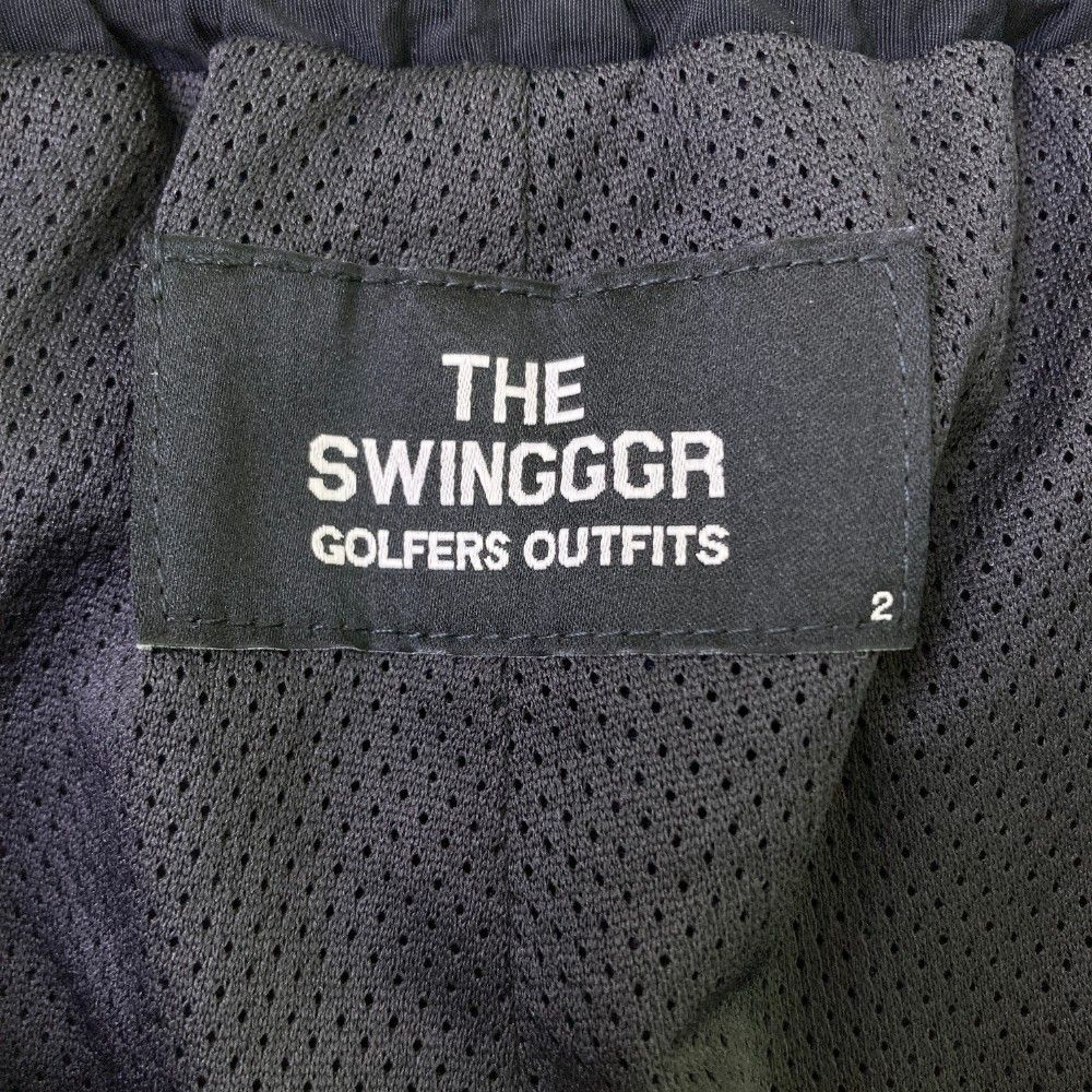 サイズ：M THE SWINGGGR ザ スウィンガー PT012/2023年モデル パンツ  ブラック系 [240101423210] ゴルフウェア メンズ ストスト サイズ：M THE SWINGGGR ザ スウィンガー PT012/2023年モデル