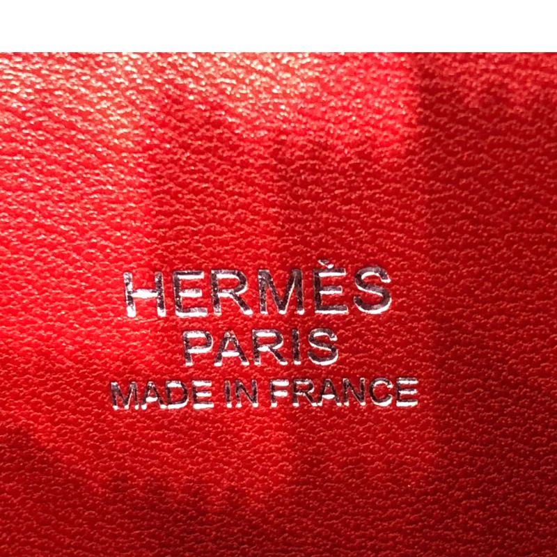エルメス HERMES ボリード31 □R刻印 ルージュガランス トリヨンクレマンス SV金具 ユニセックス ハンドバッグ