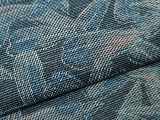 本場大島紬9マルキ 反物 本場大島紬 9マルキ 古代染色純泥染 くぼた