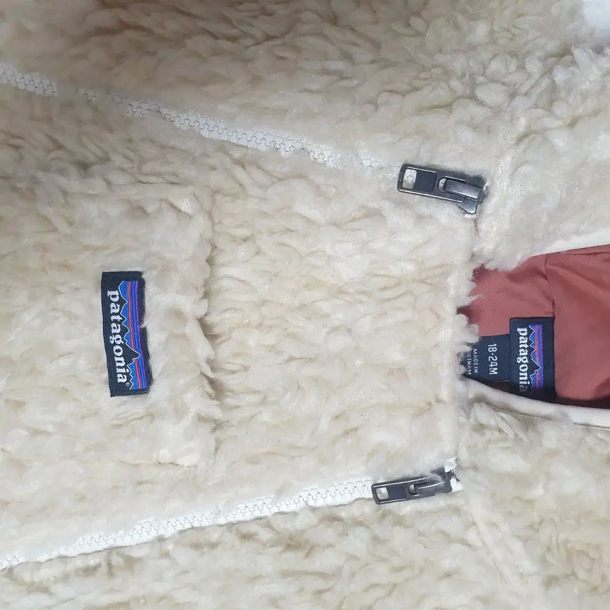 patagonia パタゴニア ベビー テディ フリース オールインワン ベージュ ♥