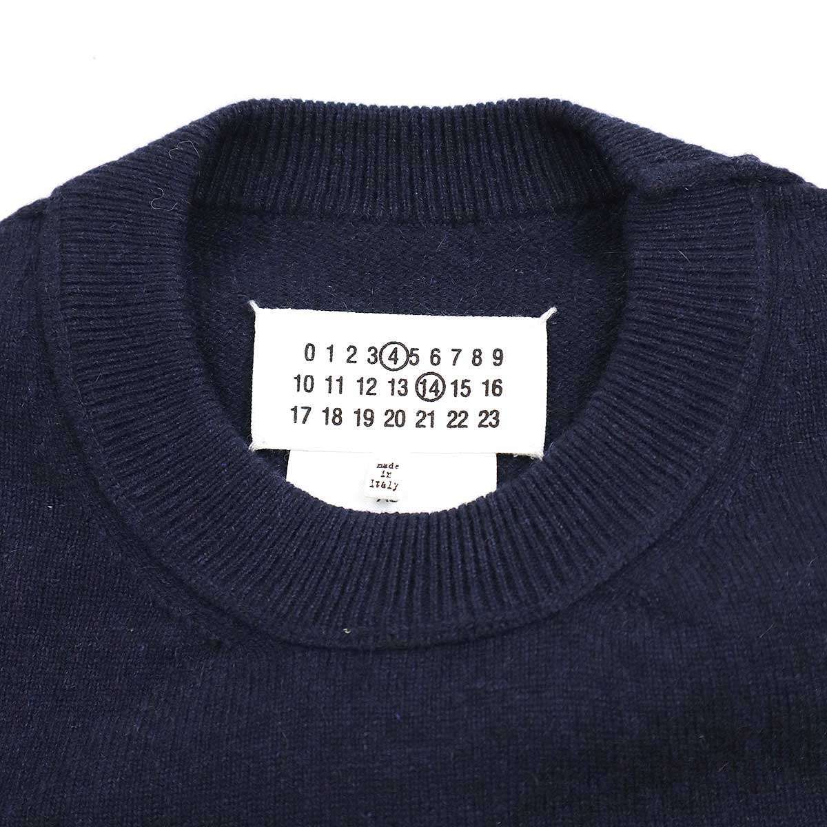 Maison Margiela4 14 メゾン マルジェラ 22AW エコカシミヤクルー 