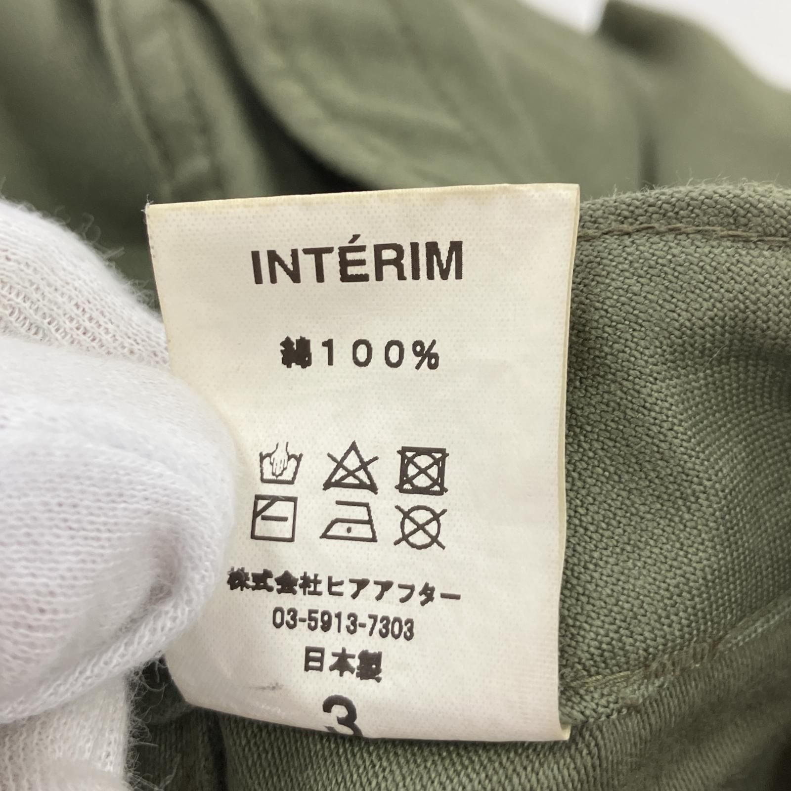 INTERIM ベイカーパンツ 3 カーキ - BAKER PANTS PANTS⁄ベイカーパンツ